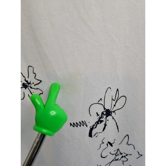 Ted Baker London Mens Camp Shirt White Croquet Floral S/S SZ XL 1 CALLOUT - Picture 4 of 8